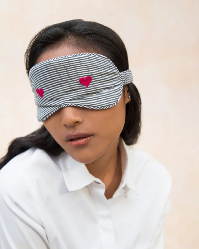 Heart Snooze Eye Mask & Pouch Relaxed Men's Australian 