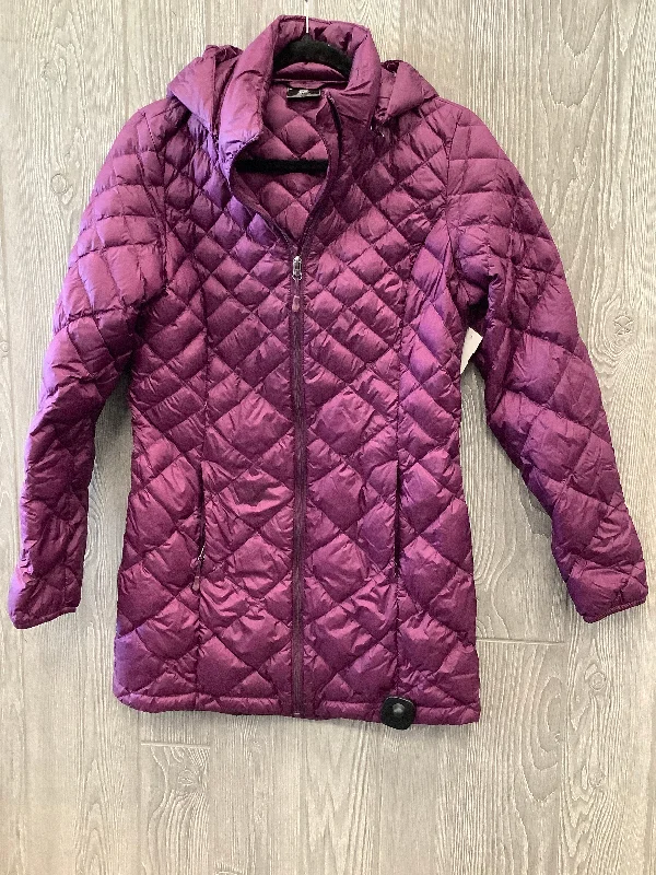 Coat Puffer & Quilted By 32 Degrees In Purple, Size: S Cozy Men's Sherpa