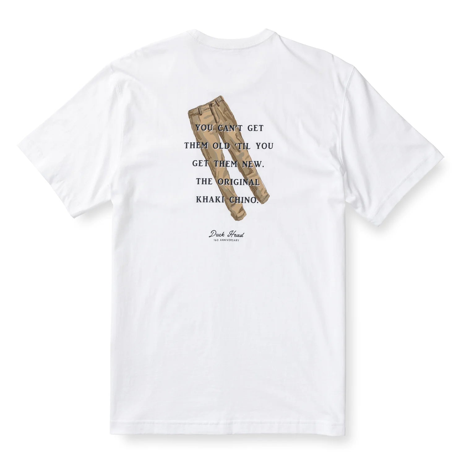 Duck Head 160th Khaki Chino T-Shirt Sophisticated Men's 