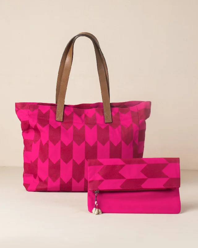On-The-Go Tote & Clutch (Set of 2) Confident Men's High