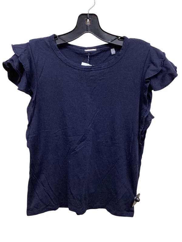 Top Short Sleeve By Elie Tahari In Blue, Size: S Classic Men's Pin