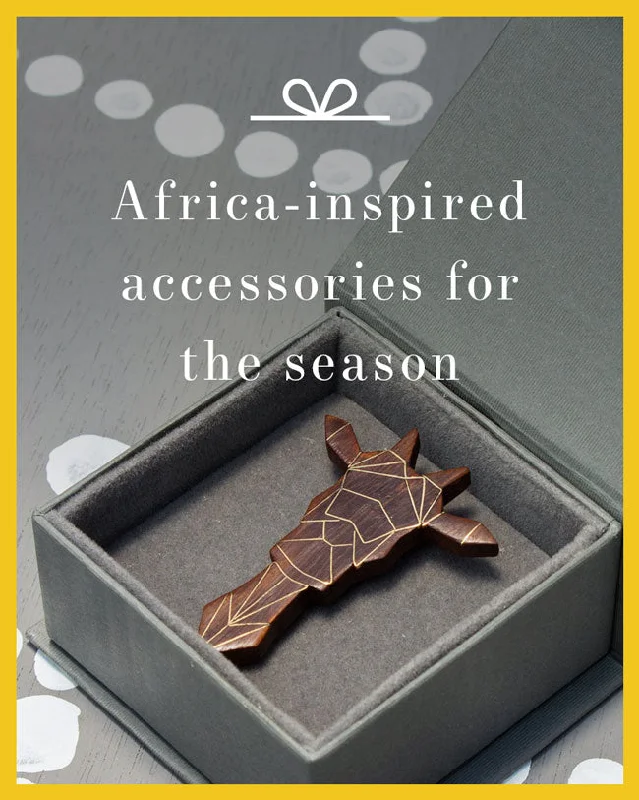 Africa-inspired accessories for the season Elegant Men's Formal 