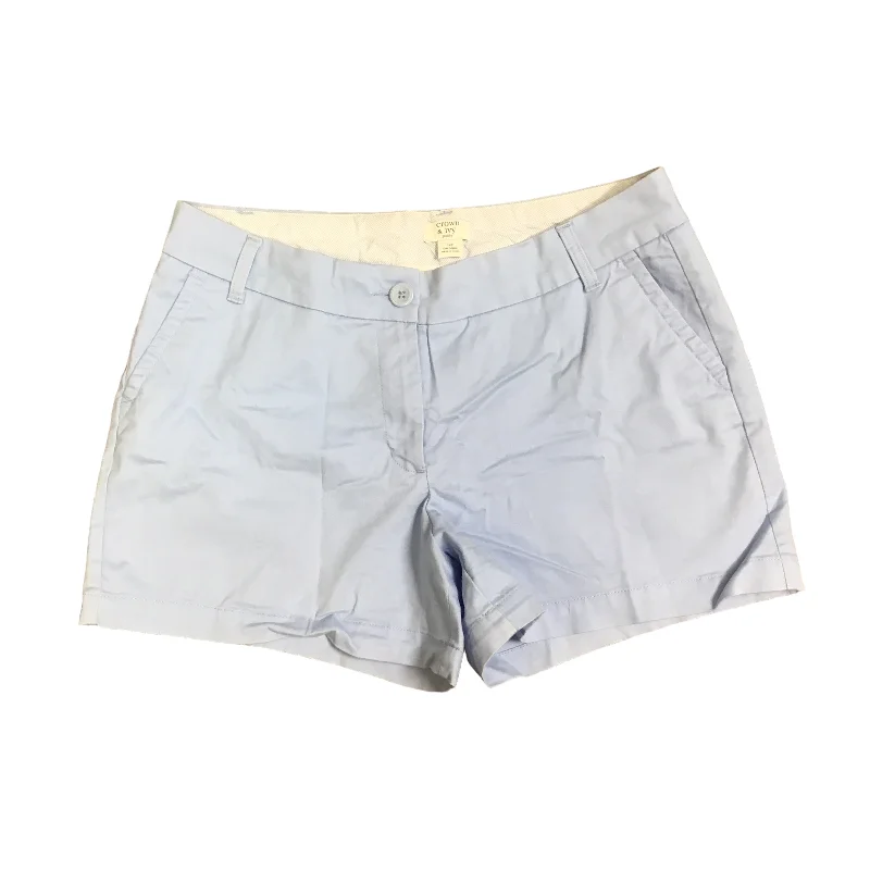 Blue Shorts Crown And Ivy, Size 12 Polished Men's Silk