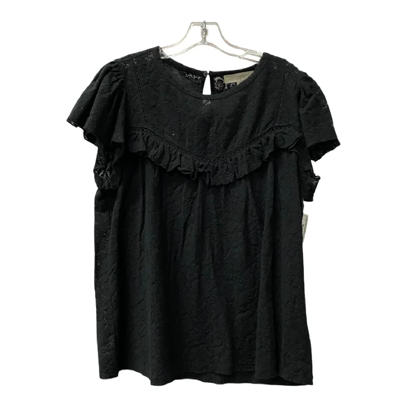 Top Ss By Loft In Black, Size:Xl Dynamic Men's Moto