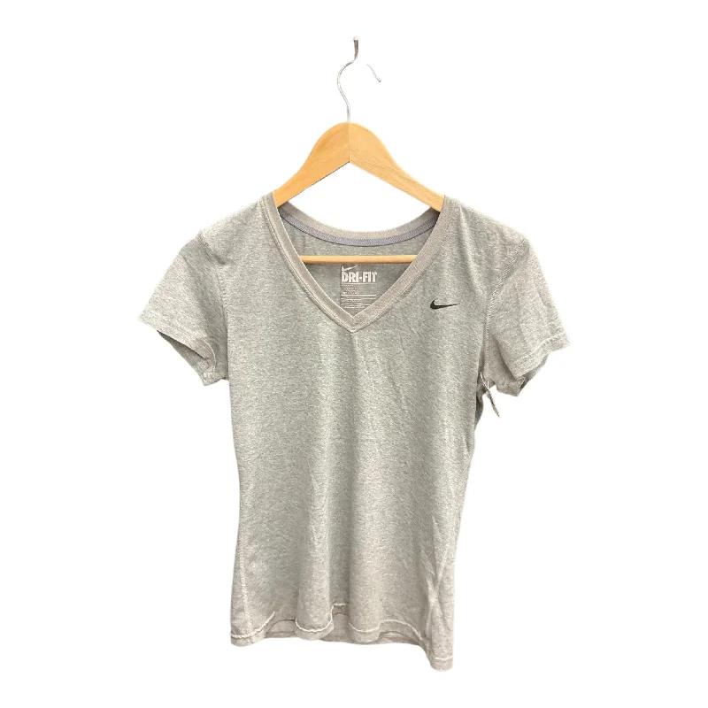 Athletic Top Short Sleeve By Nike Apparel In Grey, Size: S Sophisticated Men's French