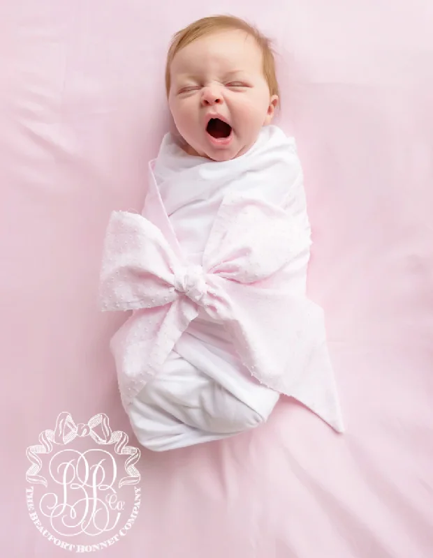 Swaddle Bow Dallas Dot in Palm Beach Pink Dynamic Men's Moto