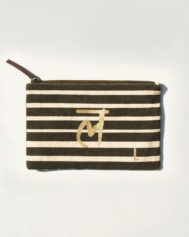 Alphabet L Pouch Casual Men's Short
