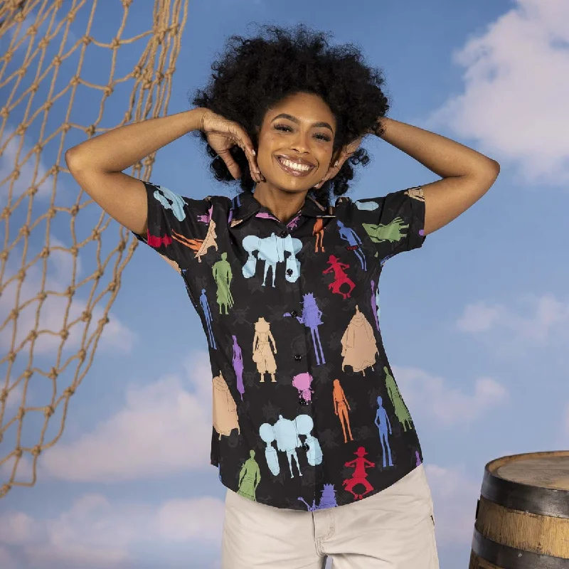 One Piece “We Go!” – Women's KUNUFLEX Short Sleeve Shirt Laid