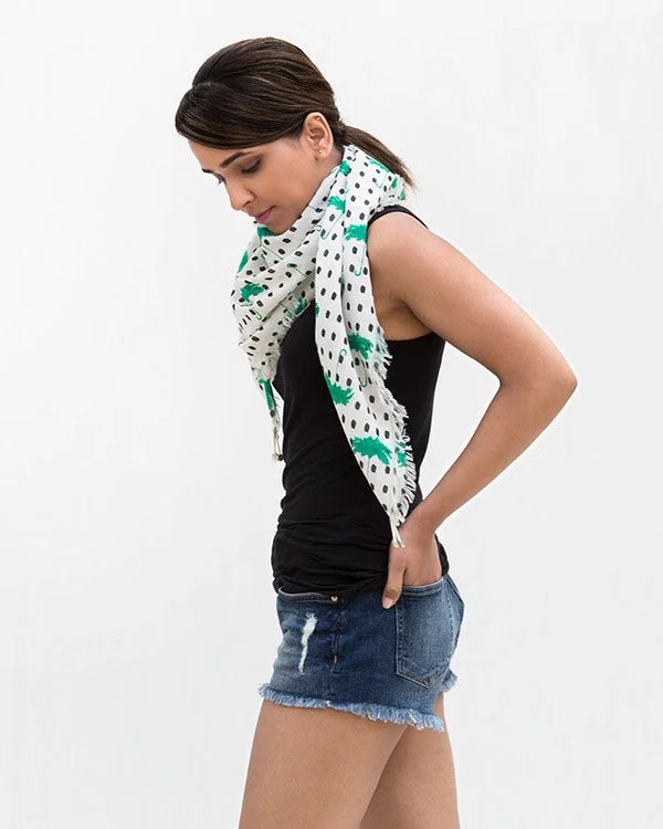 Umbrella Palm Scarf Street