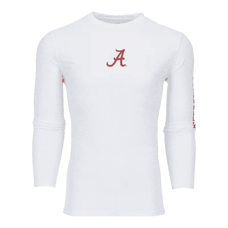 Alabama Roll Tide Guide Sport Long Sleeve Tee Cclassic Men's Tweed