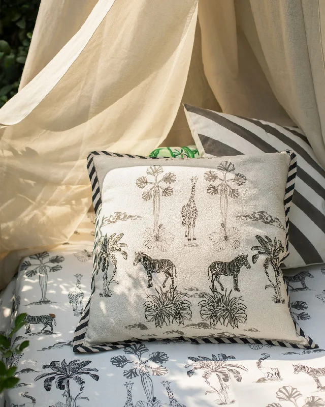 Tile Euro Sham - Charcoal & White Sharp Men's Italian