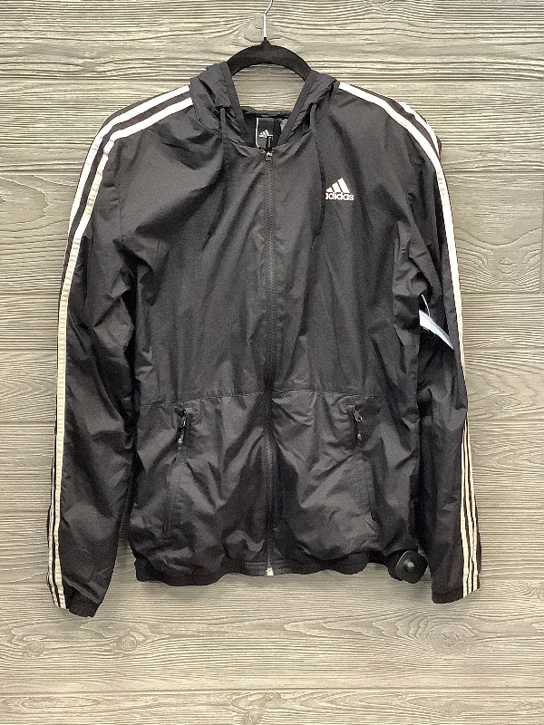 Athletic Jacket By Adidas In Black, Size: S Refined Men's European