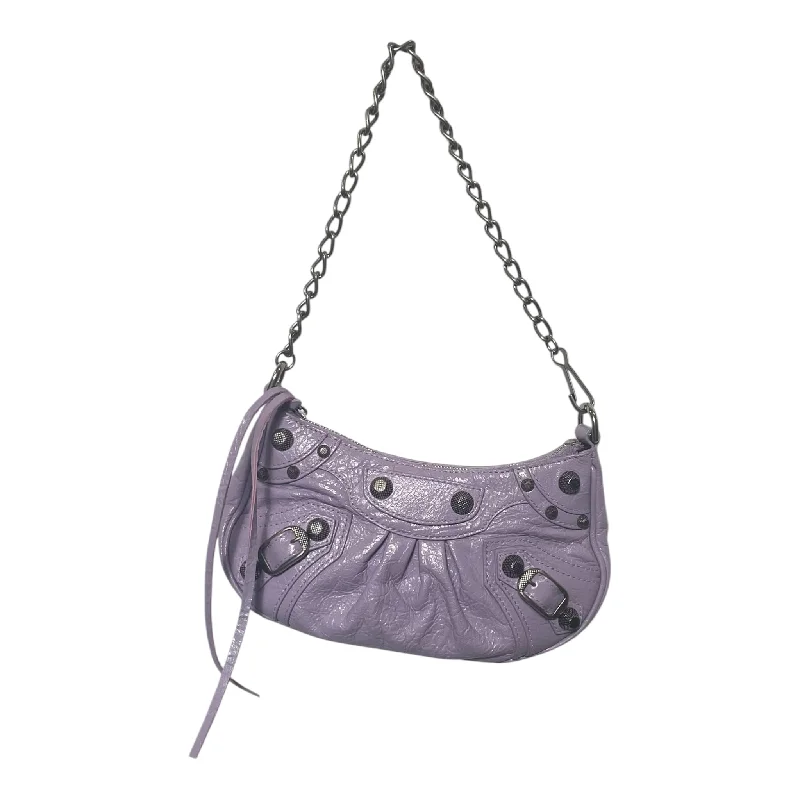 BALENCIAGA/Bag/S/Leather/PPL/mini le cagole Laid