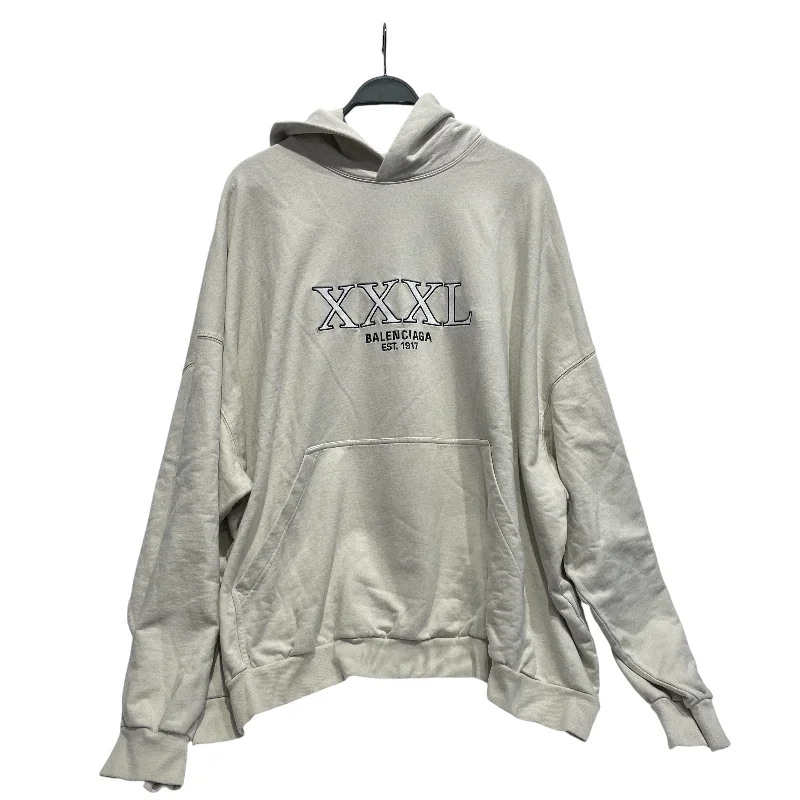 BALENCIAGA/Hoodie/4/Graphic/Cotton/CRM/XXXL Rugged Men's Outdoor 