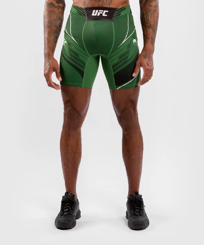 UFC Venum Authentic Fight Night Men's Vale Tudo Shorts - Long Fit - Green Luxurious Men's High