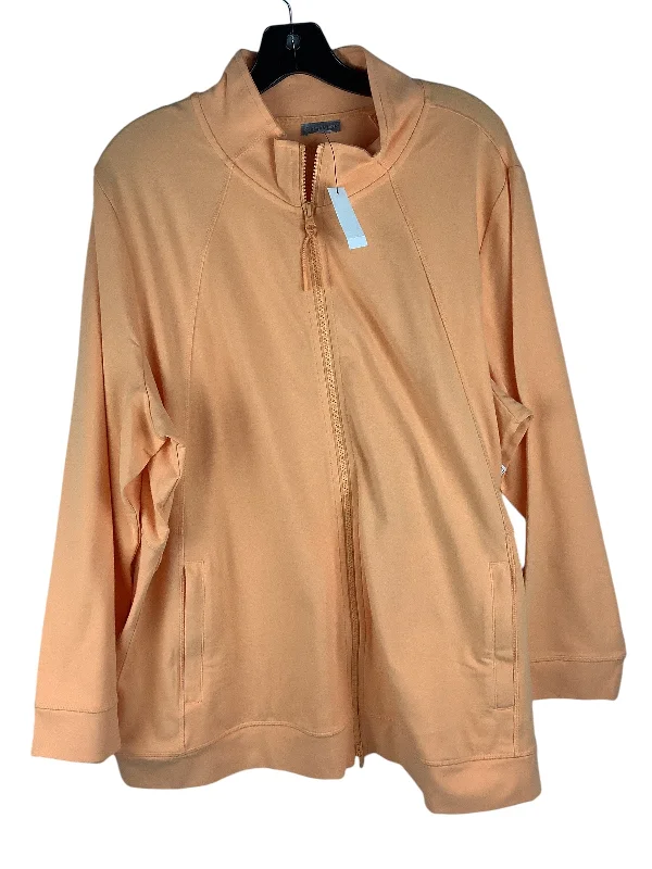 Jacket Other By Talbots In Orange, Size: 2x Practical Men's Quick