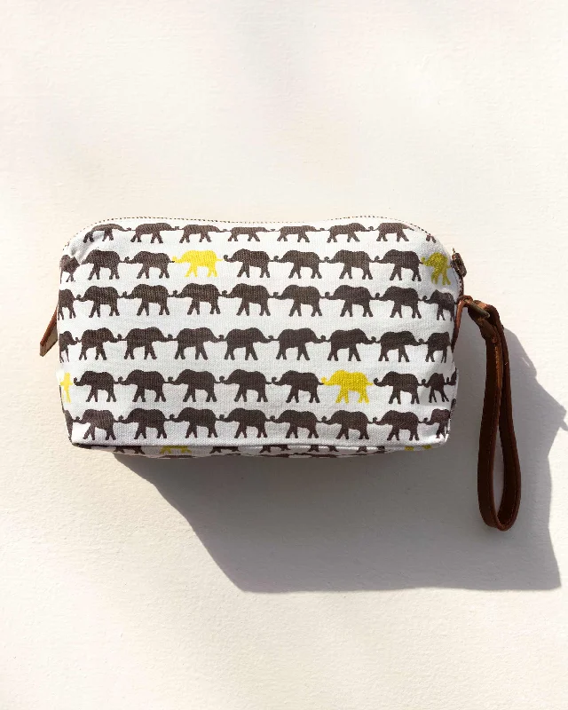 Tora Make-Up Pouch - White Earthy Men's Hemp