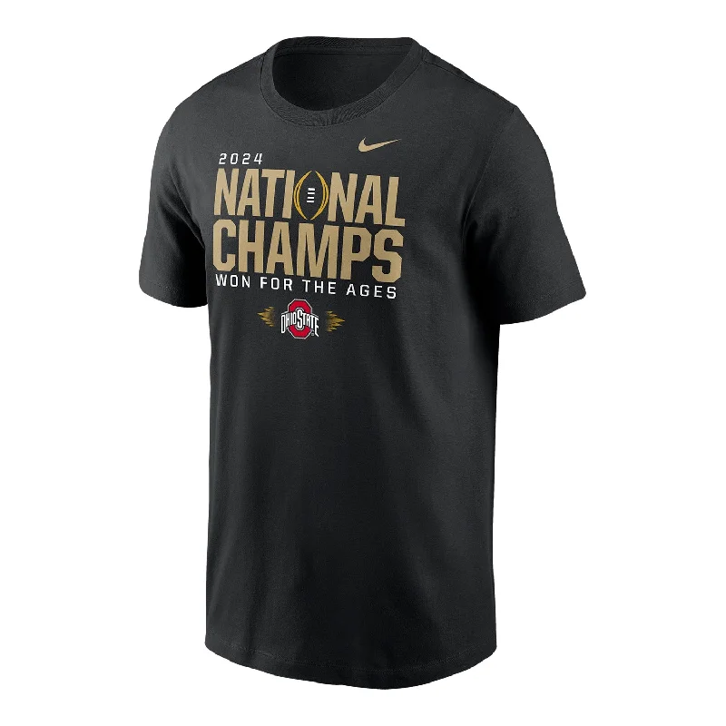 Ohio State Buckeyes Nike Locker Room National Champs T-Shirt Trendy Men's Scandinavian