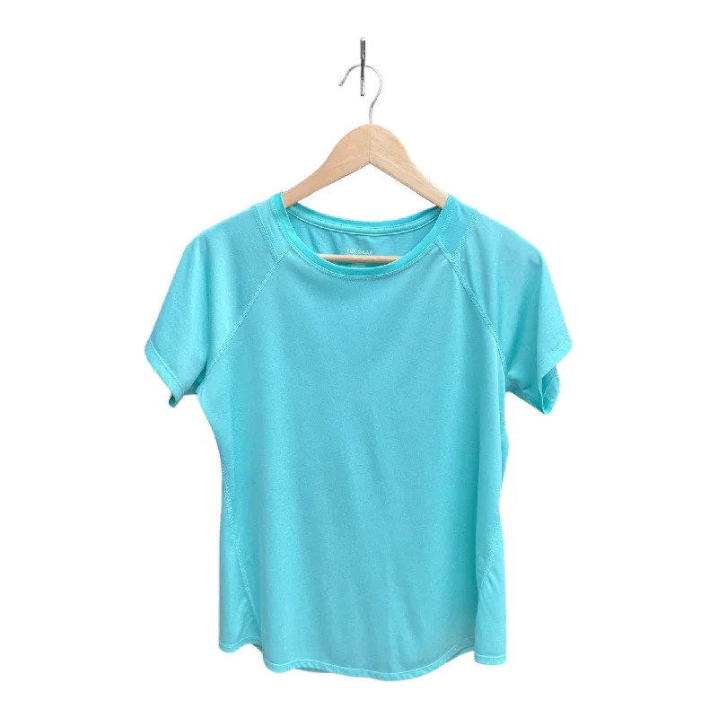 Athletic Top Short Sleeve By Tek Gear In Aqua, Size: M Earthy Men's Sustainable 