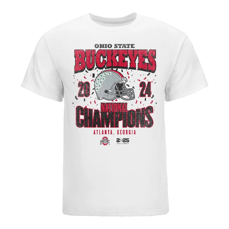 Ohio State Buckeyes Confetti National Champions T-Shirt Artistic Men's Avant