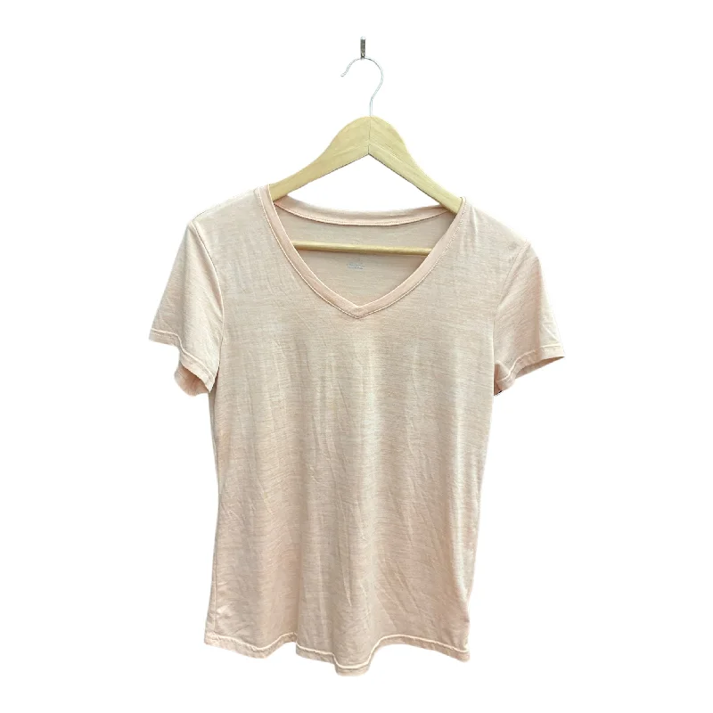 Athletic Top Short Sleeve By Danskin In Peach, Size: M Modern Men's Tech