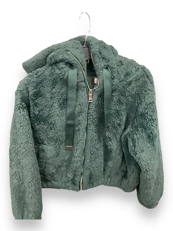 Jacket Faux Fur & Sherpa By Philosophy In Green, Size: S Luxurious Men's High