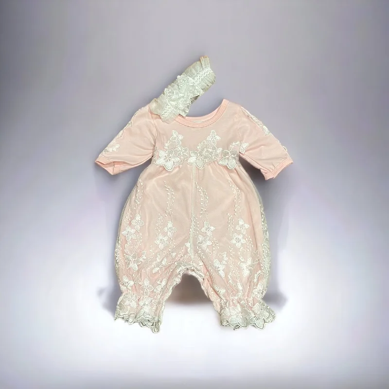 Blush Lace Romper Modern Men's 