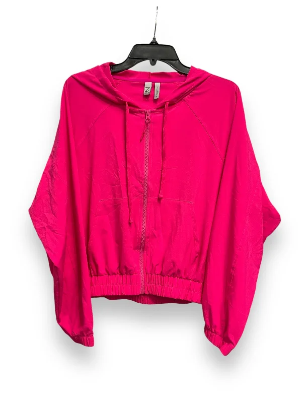 Athletic Jacket By Zella In Pink, Size: M Dapper Men's 1920S