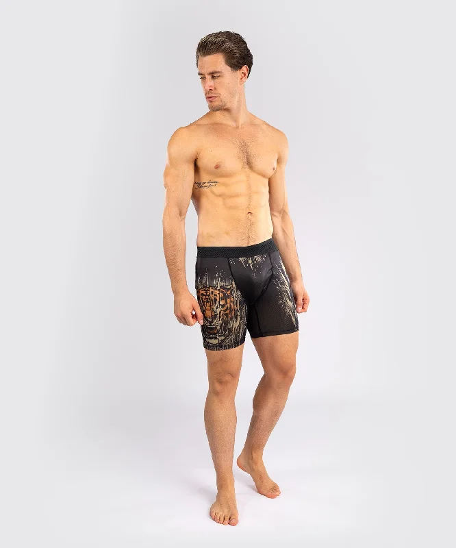 Venum Tiger Men's Vale Tudo - Black/Neon Orange Dynamic Men's Glow