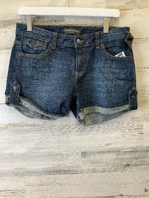 Blue Denim Shorts Banana Republic, Size 4 Bold Men's Statement