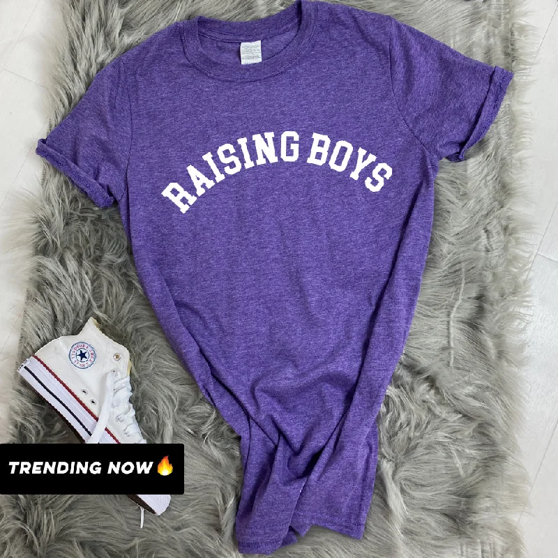 Raising Boys Summer T-Shirts (MRK X) Refined Men's Classic 