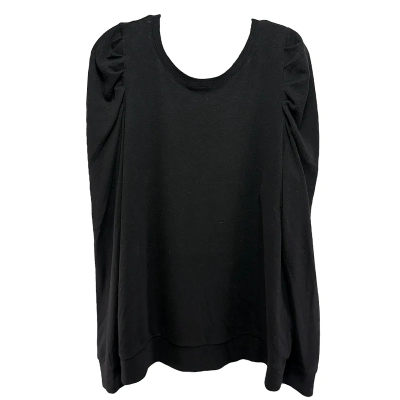 Top Long Sleeve By Unbranded In Black, Size: L Artistic Men's Hand