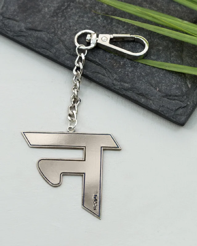 N Keyring Casual Men's Loose
