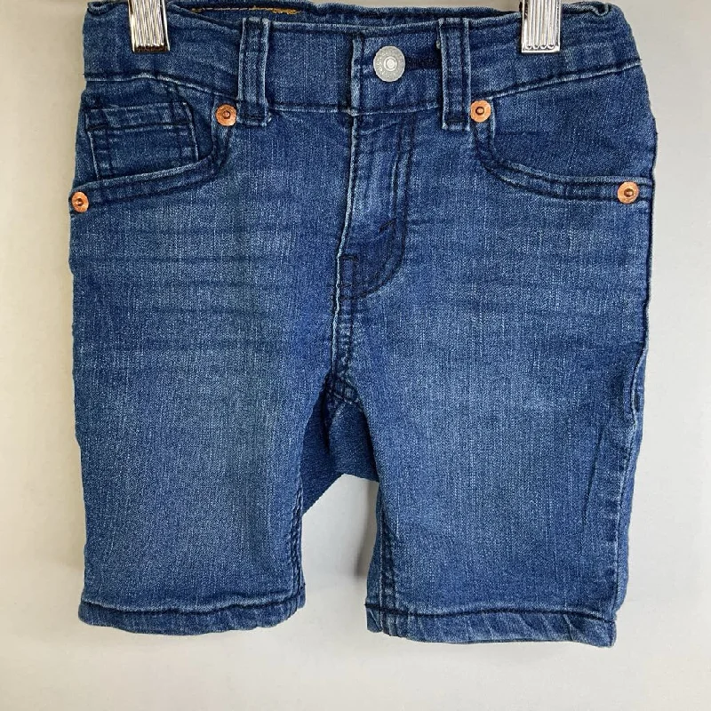 Size 3: Levi's Blue Jean Shorts Dapper Men's Bow