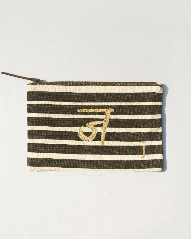 Alphabet J Pouch Streetwear Style