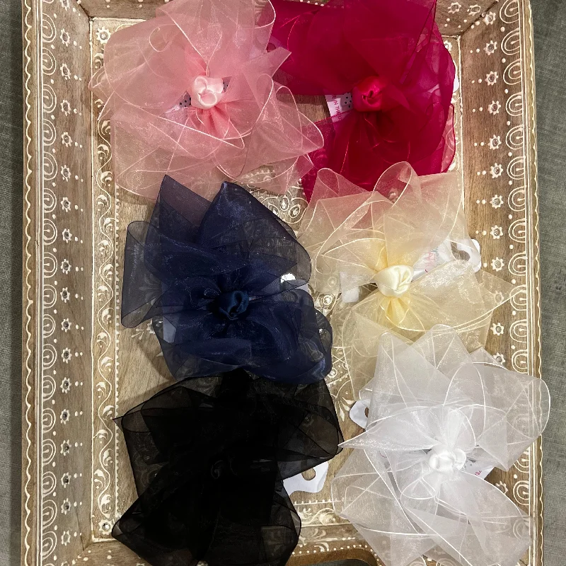Organza Layered Clip Practical Men's Multi
