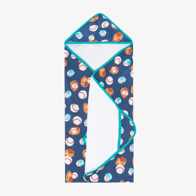 Posh Peanut Homer Hooded Towel Relaxed Men's Beach
