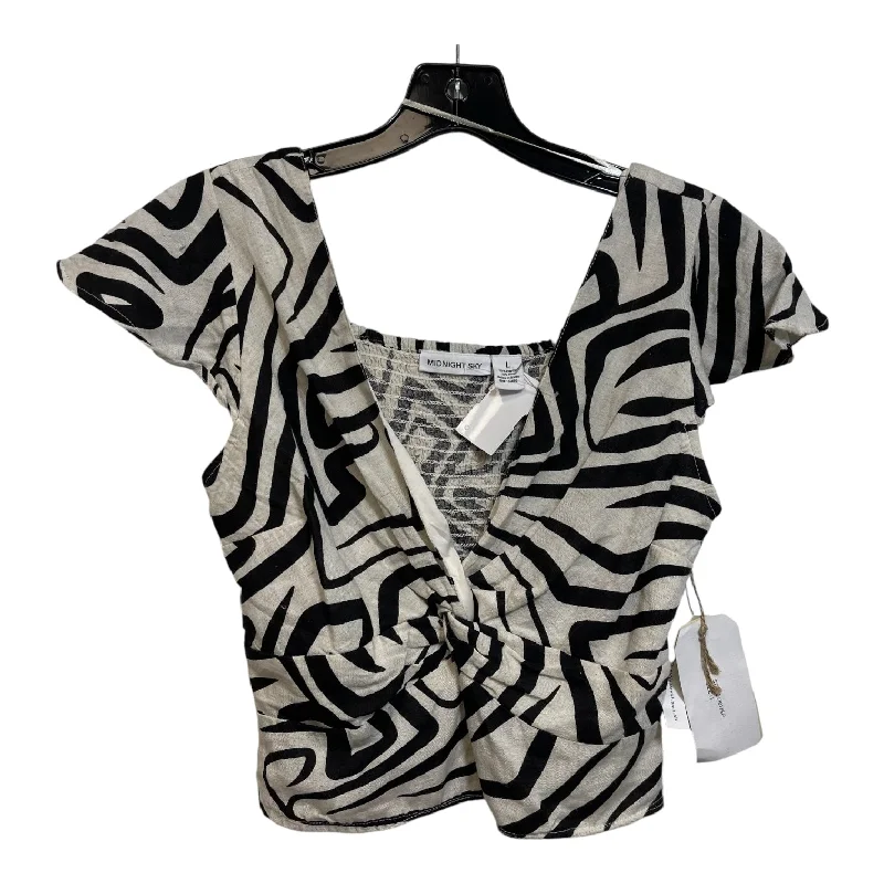 Top Sleeveless By Cmf In Print, Size: L Earthy Men's Sustainable 