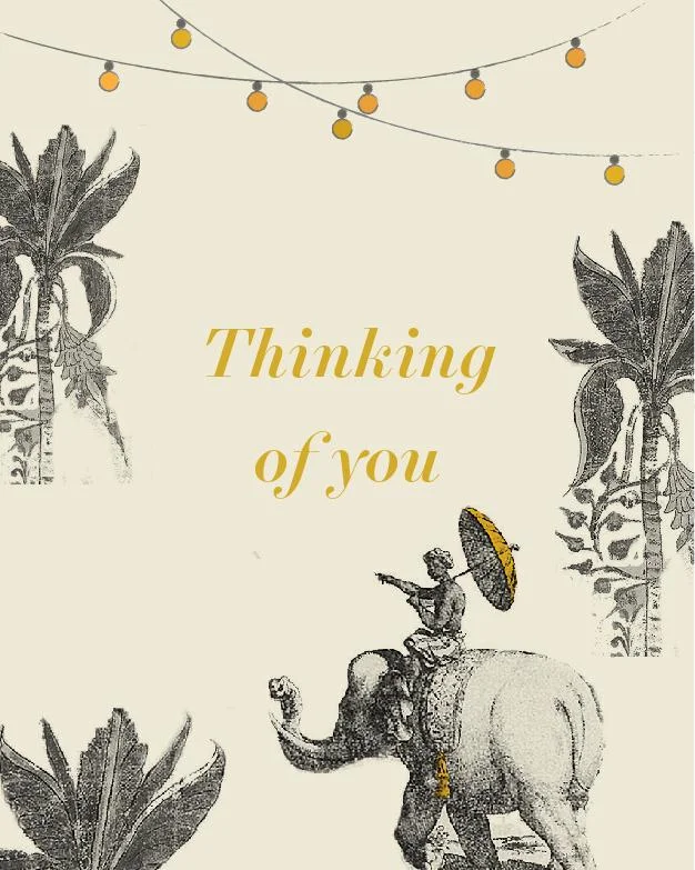 Festive Gift Card - Journey Stylish Men's Tropical 