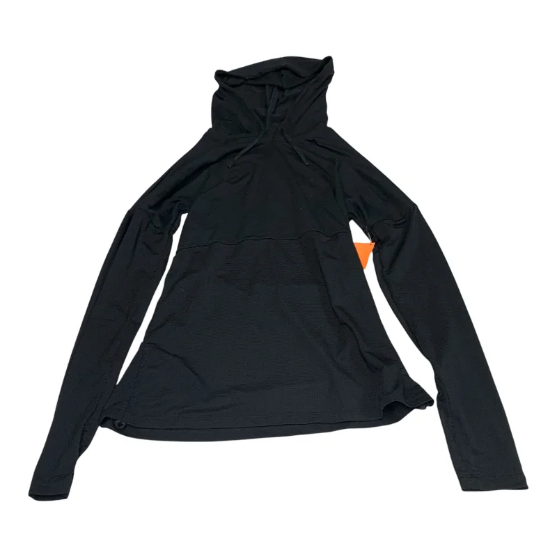 Athletic Top Long Sleeve Hoodie By Fabletics In Black, Size: L Traditional Men's Wool
