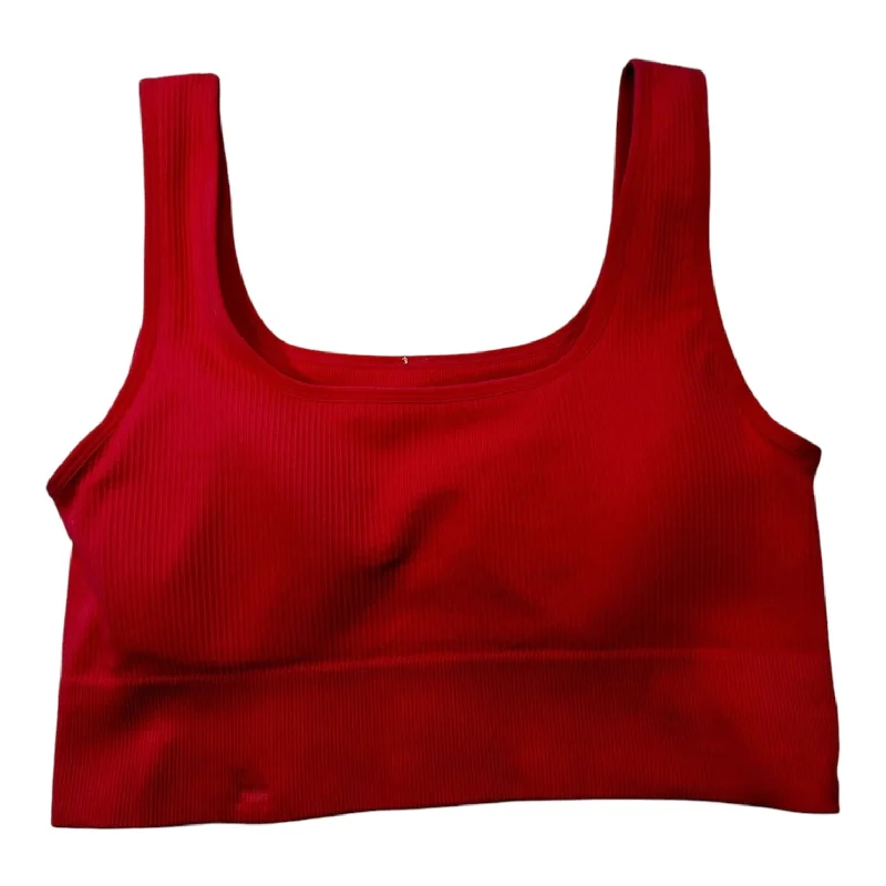 Athletic Bra By Dkny In Coral, Size: L Traditional Men's Wool