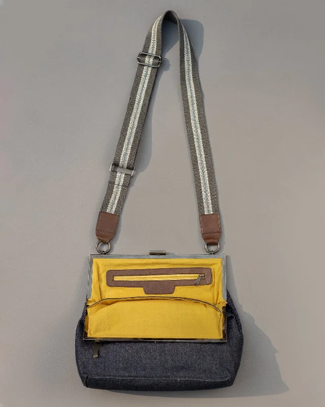 Safari Messenger - Denim Refined Men's Hand