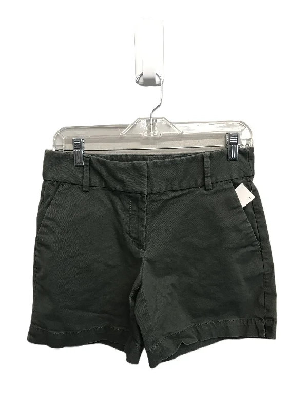 Green Shorts By Loft, Size: 2 Monochromatic All