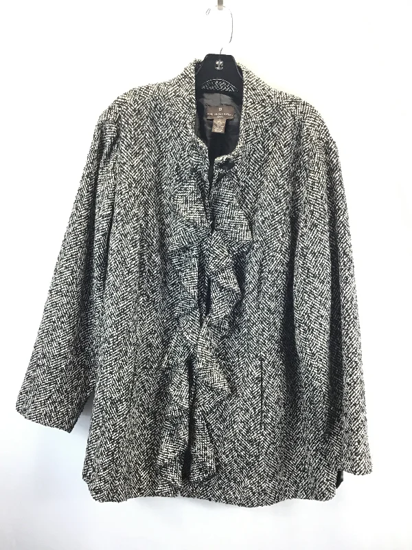 Coat Other By Fenn Wright Manson In Black & White, Size: 2x Youthful Men's Pop