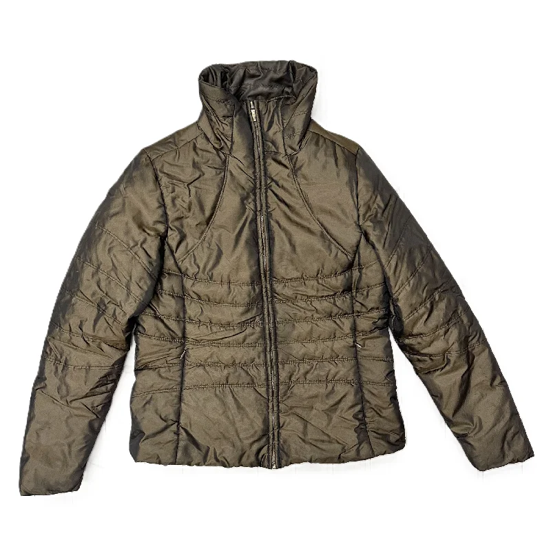 Coat Puffer & Quilted By Carole Little In Bronze, Size: S Rugged Men's Outdoor 
