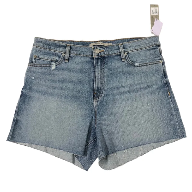 Blue Denim Shorts Hudson, Size 14 Unique Men's Patch