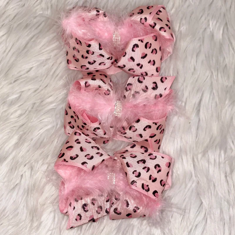 Pink Leopard Headband Artistic Men's Hand