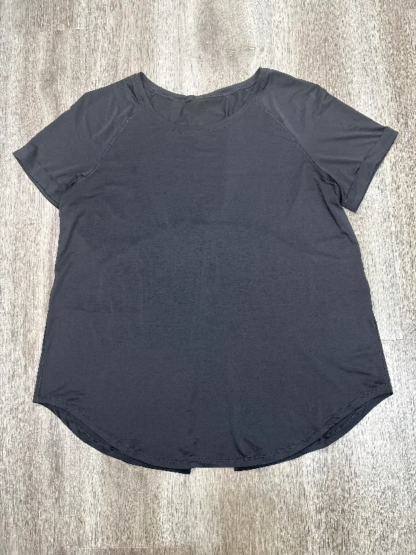 Athletic Top Short Sleeve By Lululemon In Black, Size: M Masculine Men's Thick