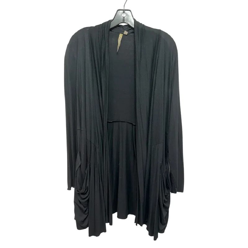 Sweater Cardigan By Comfy In Black, Size: M Elegant Men's Cashmere
