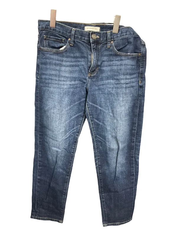 Jeans Straight By Banana Republic  Size: 8 Polished Men's Satin